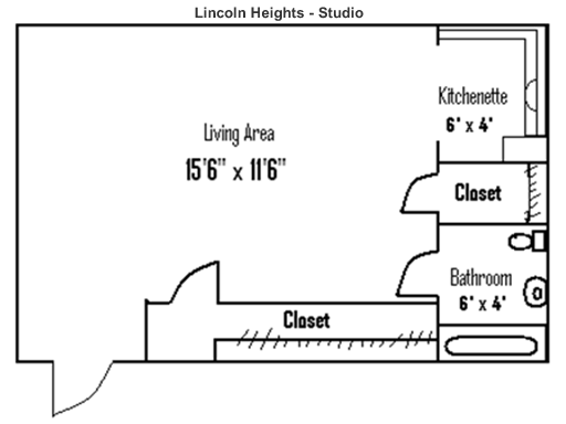 Lincoln Heights Apartments Floor Plan