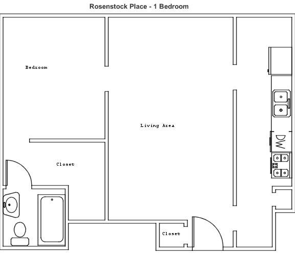 Rosenstock Place Apartments Floor Plan